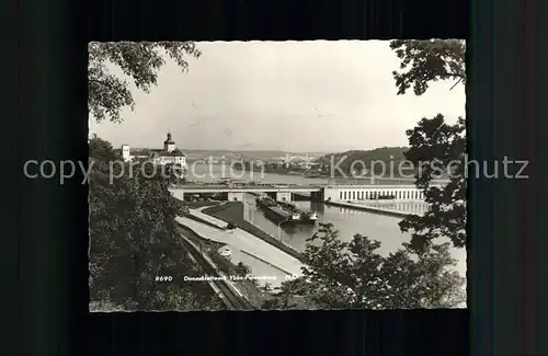 Persenbeug Gottsdorf Donaukraftwerk Ybbs Persenbeug Schleuse Kat. Persenbeug Gottsdorf