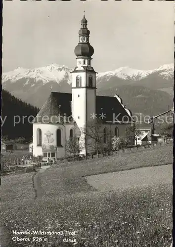 Wildschoenau Tirol Hochtal Kirche Alpenblick / Kufstein /Tiroler Unterland