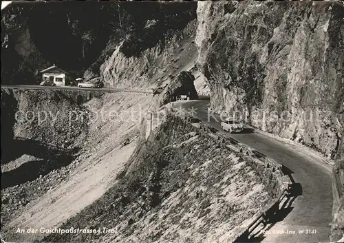 Weissenbach Lech Gaichtpass Strasse Gebirgspass Kat. Weissenbach am Lech