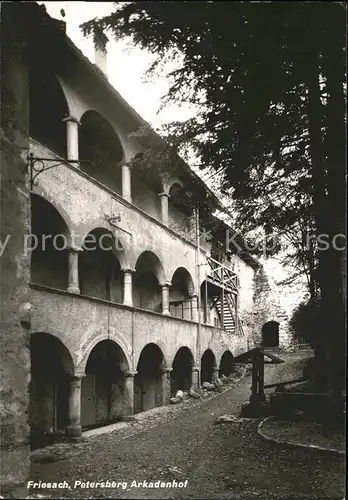 Friesach Kaernten Arkadenhof am Petersberg Kat. Friesach