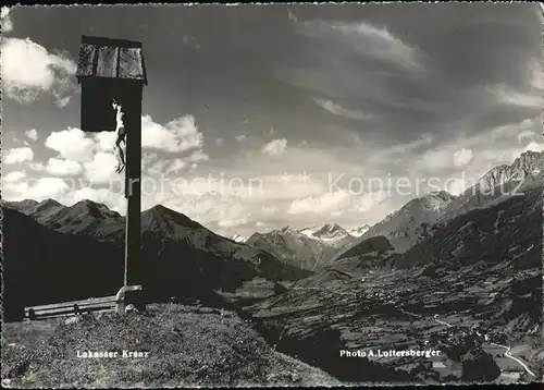 Virgen Lukasser Kreuz Alpenpanorama Kat. Virgen