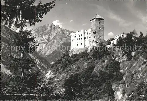 Landeck Tirol Schloss mit Silberspitze Kat. Landeck