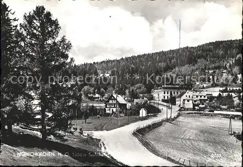 Moenichkirchen Ortsstrasse Kat. Moenichkirchen am Wechsel