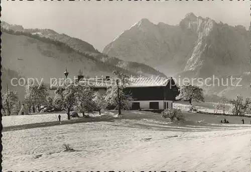 Koessen Tirol Berggasthaus Pension Peternhof Wilder Kaiser Kat. Koessen