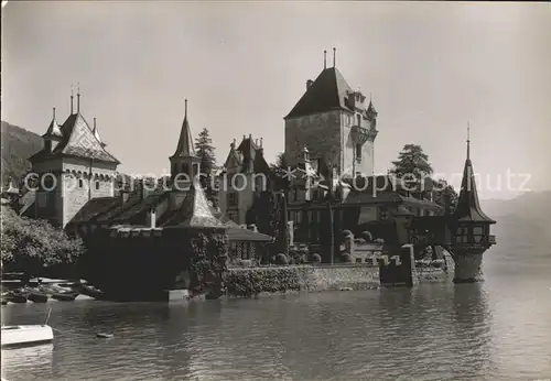 Oberhofen Thunersee Museum Schloss Oberhofen Kat. Oberhofen Thunersee