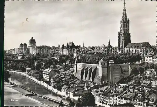 Bern BE Teilansicht Muenster Kat. Bern