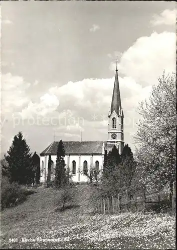 Rapperswil BE Kirche Kat. Rapperswil BE