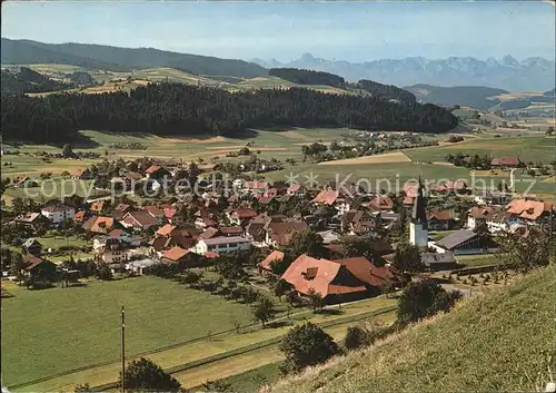 Zaeziwil im Emmental Gesamtansicht Kat. Zaeziwil