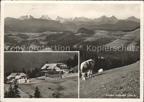 Luederenalp Kurhaus Alpenpanorama Kat. Napf