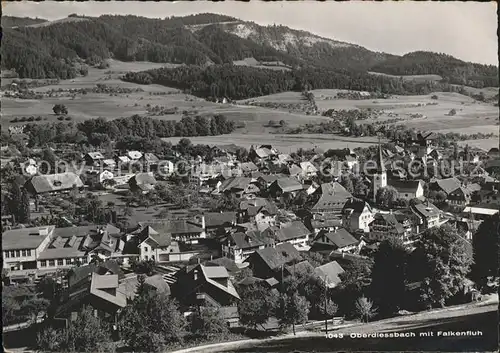 Oberdiessbach mit Falkenfluh Teilansicht Kat. Oberdiessbach