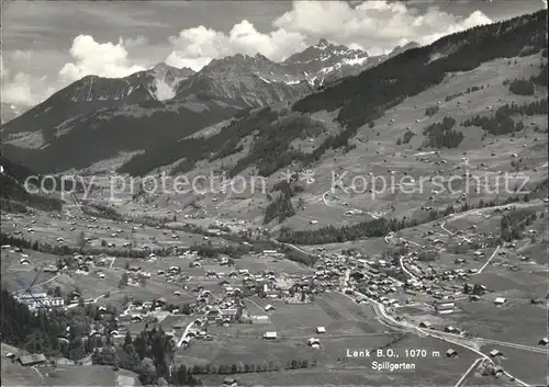 Lenk Simmental Spillgarten Totalansicht Kat. Lenk Simmental