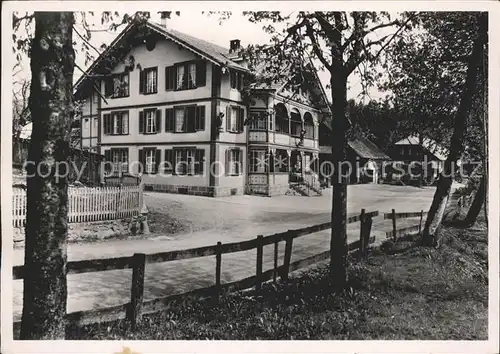 Schwarzenegg Thun Hotel Pension zum Baeren Kat. Schwarzenegg