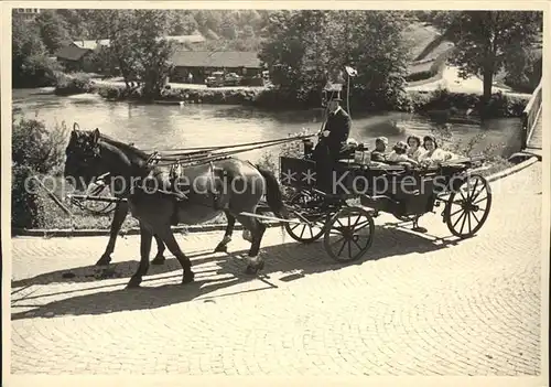 Frauenfeld Pferdekutschenfahrt Kat. Frauenfeld