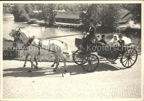 Frauenfeld Hochzeitskutschenfahrt Kat. Frauenfeld