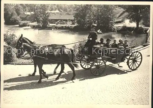 Frauenfeld Pferdekutschenfahrt Kat. Frauenfeld