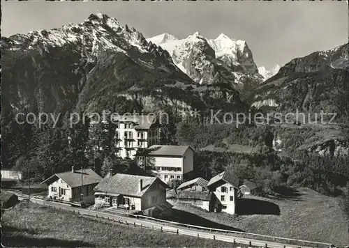 Hasliberg Reuti Christl Hospiz und Ferienheim Viktoria Kat. Hasliberg Reuti