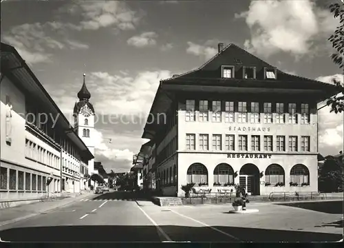 Huttwil Stadthaus Kirchengemeindehaus Kat. Huttwil