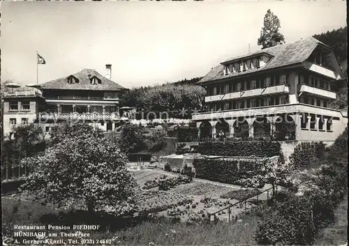 Huenibach Hotel Pension Riedhof Kat. Huenibach