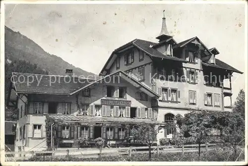 Innertkirchen Hotel Alpenrose Kat. Innertkirchen