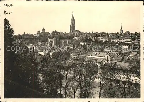 Bern BE Stadtpanorama Kat. Bern