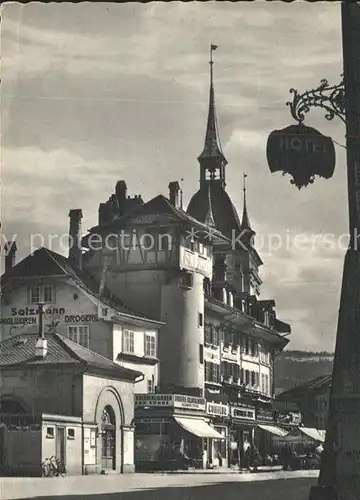 Bern BE Hollaenderturm Kaefigturm Waisenhausplatz Kat. Bern