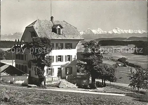 Biglen Ferienheim Gumm mit Alpenpanorama Kat. Biglen