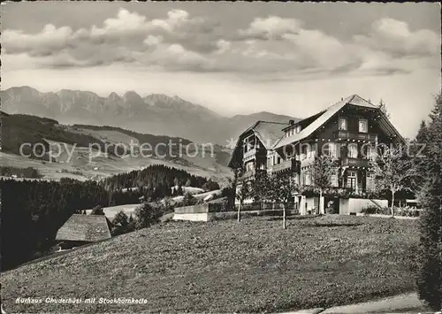 Roethenbach Emmental Kurhaus Chuderhuesi mit Stockhornkette Kat. Roethenbach Emmental