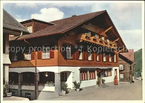 Sangernboden Gasthaus Hirschen Kat. Sangernboden