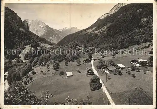 Sustenpass Nessental Engelhoerner Schwarzhorn Widgerst Kat. Susten