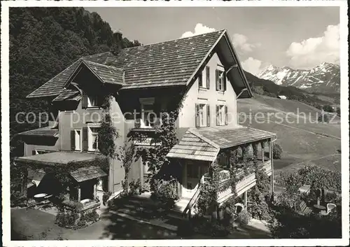 Hasliberg Goldern Pension Gletscherblick Kat. Hasliberg Goldern