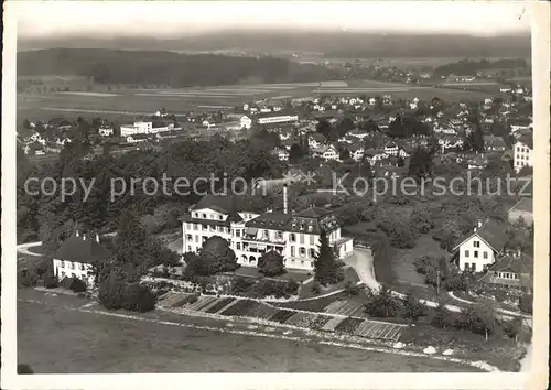 Herzogenbuchsee Fliegeraufnahme Bezirksspital Kat. Herzogenbuchsee