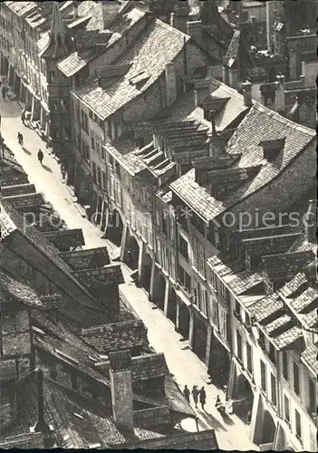 Bern BE Blick vom Muenster in die Kesslergasse Kat. Bern