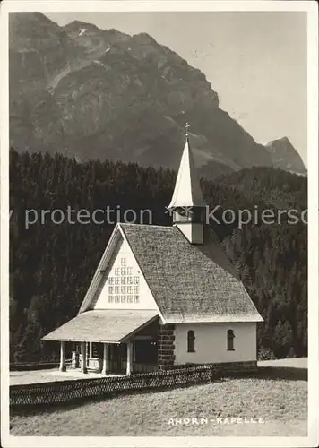 Appenzell IR Ahorn Kapelle Kat. Appenzell