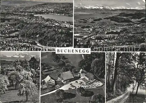 Buchenegg Totalansicht Bergrestaurant Buchenegg Kat. Oberstaufen