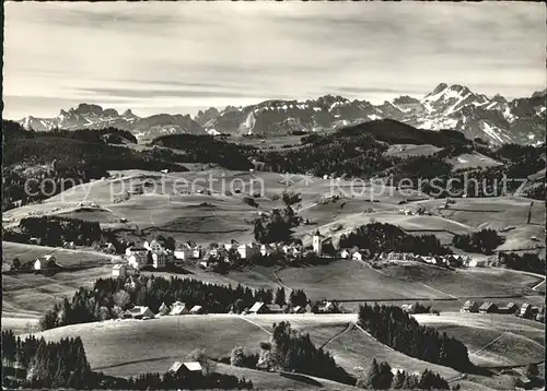 Wald AR Vorderland mit Alpsteinblick Kat. Wald