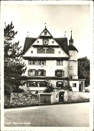 Appenzell IR Schloss Kat. Appenzell