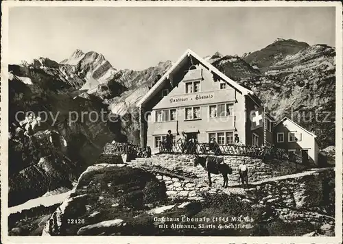 Ebenalp Gasthaus Ebenalp Kat. Ebenalp