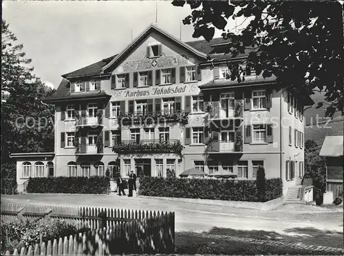 Appenzell IR Kurhaus Jakobsbad Kat. Appenzell