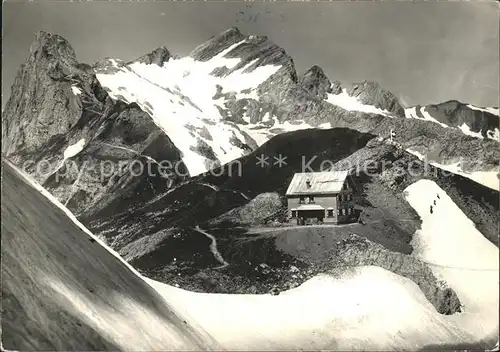 Weissbad Berggasthaus Rotsteinpass Kat. Weissbad