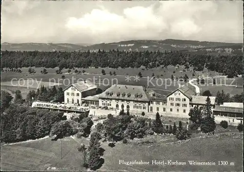 Weissenstein SO Hotel Kurhaus Weissenstein Fliegeraufnahme Kat. Weissenstein Solothurn