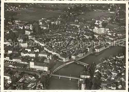 Solothurn Fliegeraufnahme Kat. Solothurn