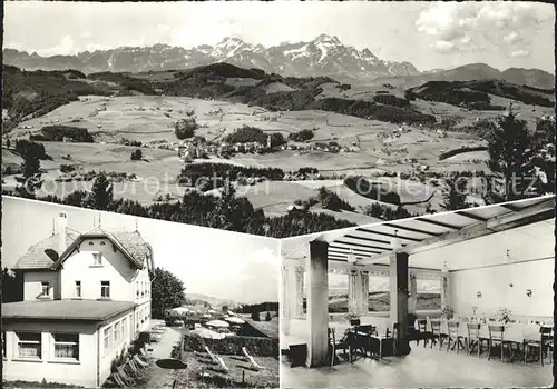 Wald AR Vorderland Kurhaus Tanne Ortsblick Kat. Wald