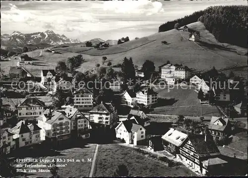 Speicher AR Ferienheim Libanon Fliegeraufnahme Saentis / Speicher /Bz. Mittelland