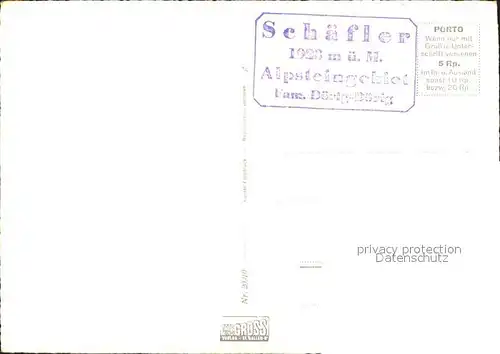 Schaefler Berggasthof Kat. Schaefler