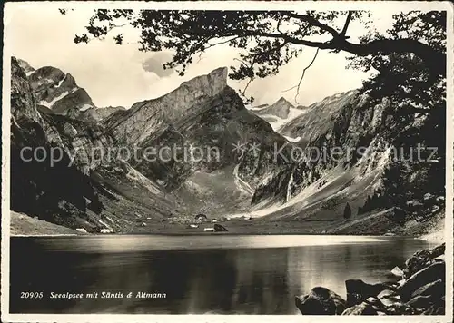 Seealpsee Saentis Altmann Kat. Schwende