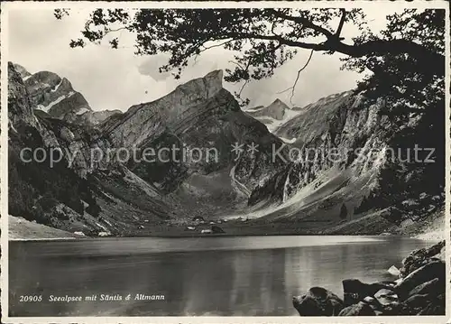 Seealpsee Saentis Altmann Kat. Schwende