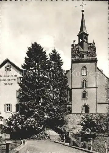 St Chrischona Blick Kirche Alte Heimat Kat. St. Chrischona