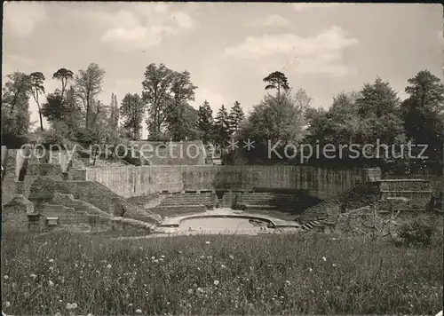 Augst Augusta Raurica Roemisches Theater Kat. Augst