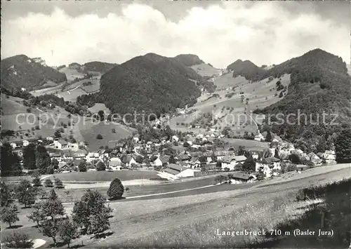 Langenbruck Basel Land Basler Jura Kat. Langenbruck