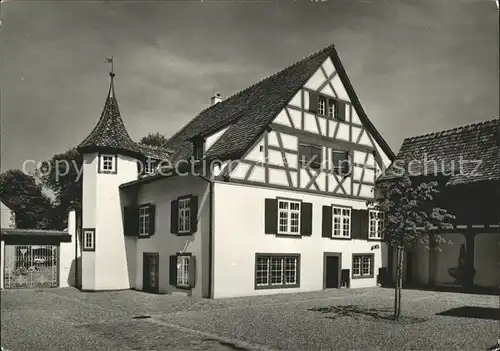 Riehen Wettsteinhaus Spielzeugmuseum Kat. Riehen